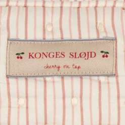 Konges Sløjd Kulturbeutel „Stripie Petite Rose“