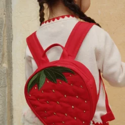 Konges Sløjd Mini-Kinderrucksack „Strawberry“