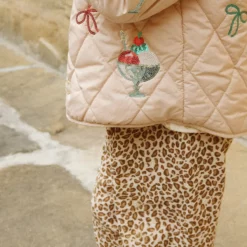 Konges Sløjd Steppjacke Flora „Gelato“ mit Pailletten