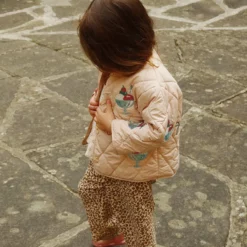 Konges Sløjd Steppjacke Flora „Gelato“ mit Pailletten