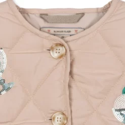 Konges Sløjd Steppjacke Flora „Gelato“ mit Pailletten