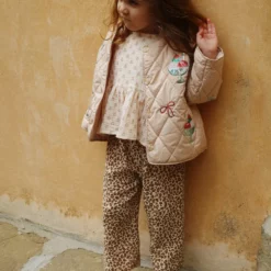 Konges Sløjd Steppjacke Flora „Gelato“ mit Pailletten