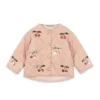 Konges Sløjd Steppjacke Flora „Ma Grande Cerise“ mit Pailletten