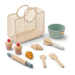 Liewood Backspielset Lisbeth „Sandy multi mix“, Buchenholz