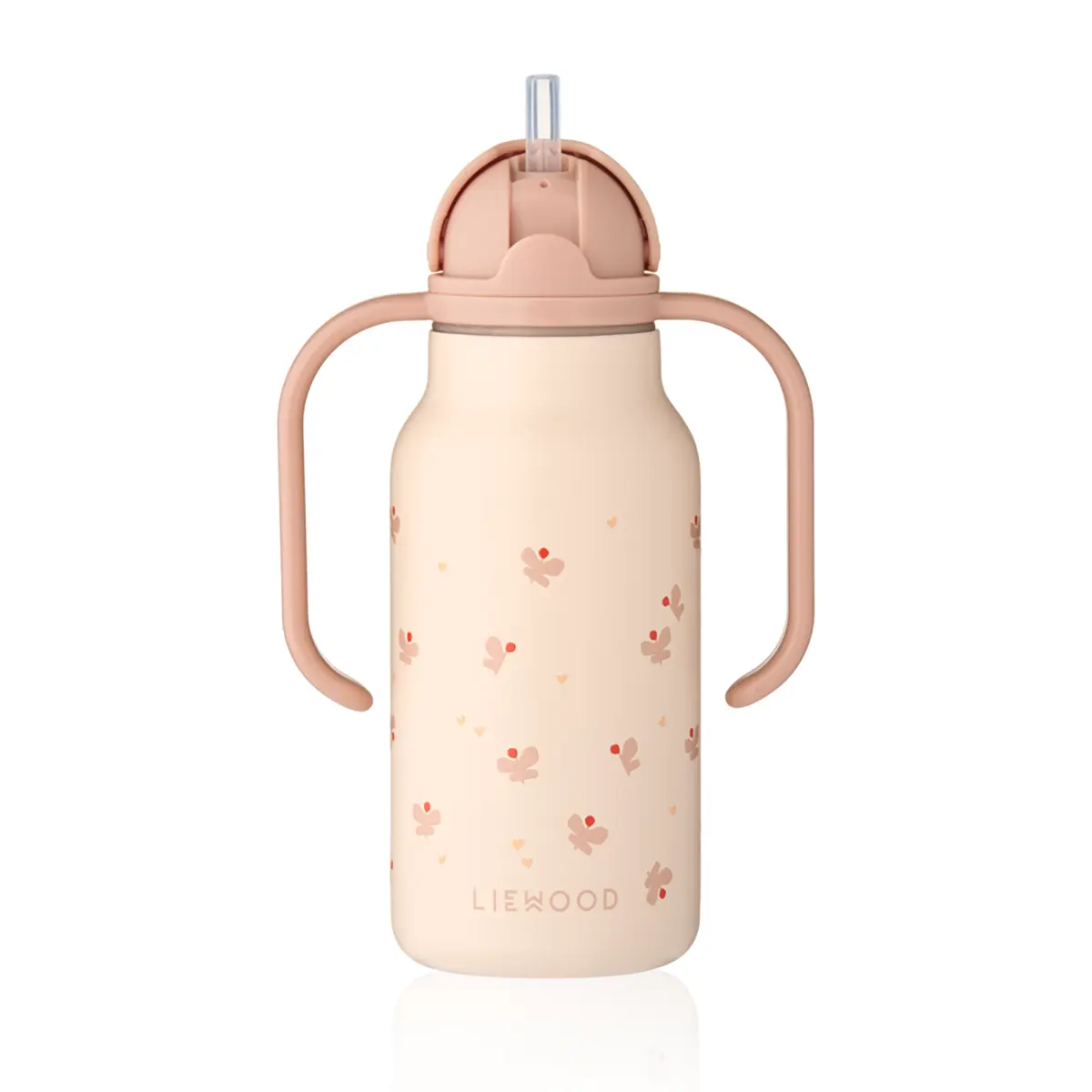 Liewood Edelstahl Trinkflasche Kimmie „Mini Butterfly / Apple blossom“