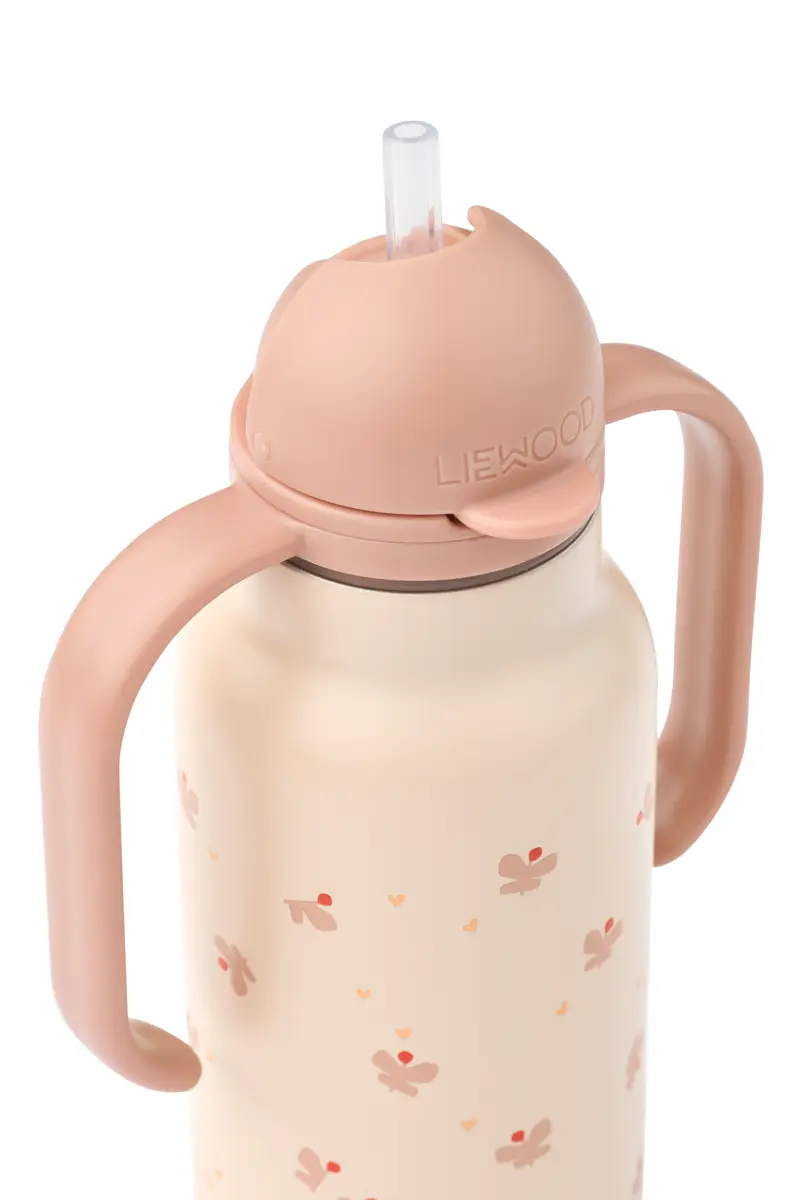 Liewood Edelstahl Trinkflasche Kimmie „Mini Butterfly / Apple blossom“