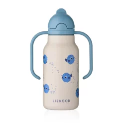 Liewood Edelstahl Trinkflasche Kimmie „Pufferfish / Sandy“