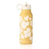Liewood Falk Edelstahl Trinkflasche „Flower / Lemon yellow" 350ml, Medium