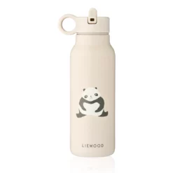 Liewood Falk Edelstahl Trinkflasche „Panda / Sandy" 350ml, Medium