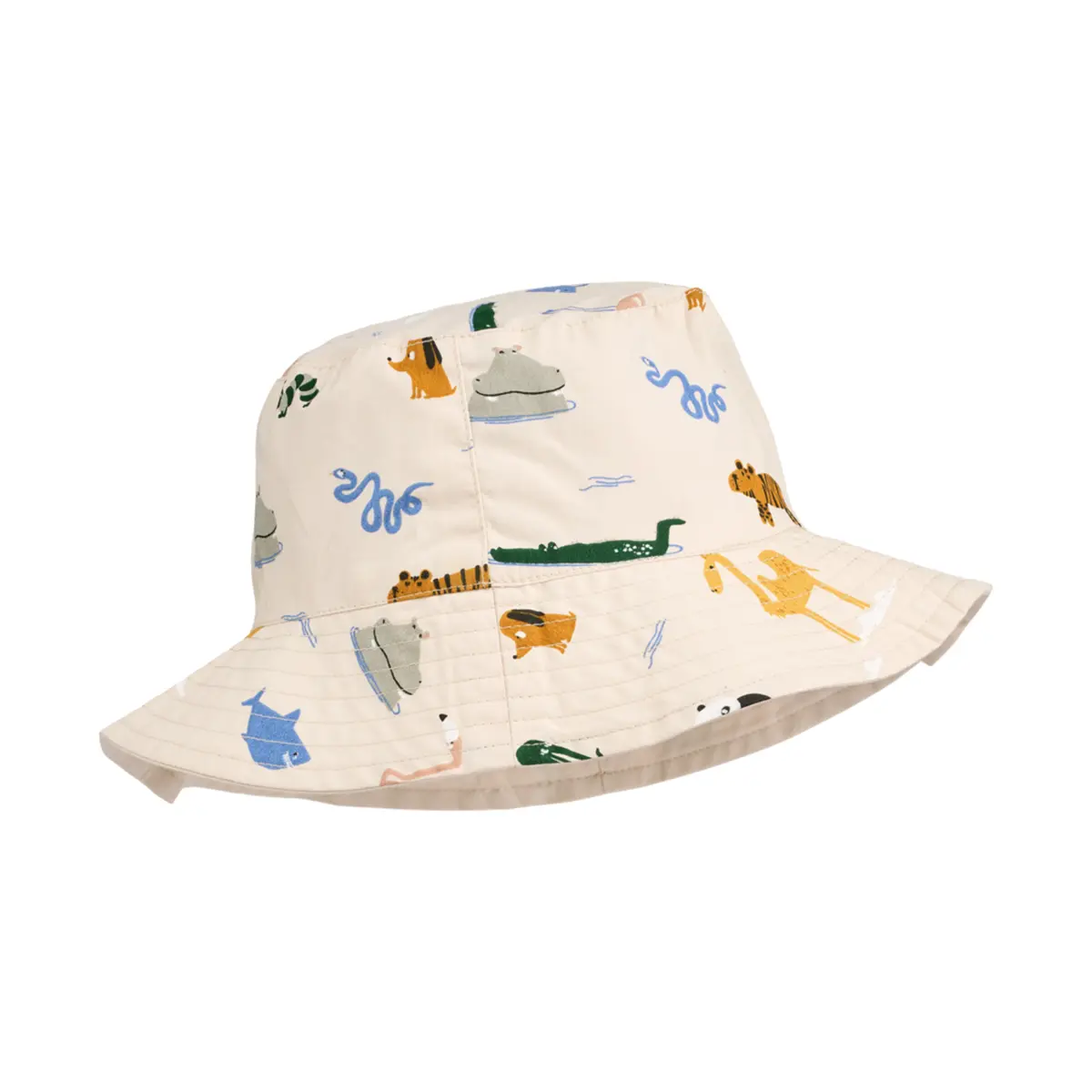 Liewood Kinder-Anglerhut Damon „Around the world / Sandy“