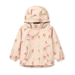 Liewood Softshell Regenbekleidungs-Set Manu „Butterfly / Apple blossom“