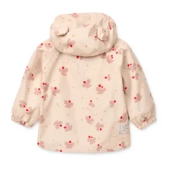 Liewood Softshell Regenbekleidungs-Set Manu „Butterfly / Apple blossom“