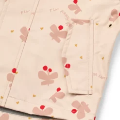 Liewood Softshell Regenbekleidungs-Set Manu „Butterfly / Apple blossom“