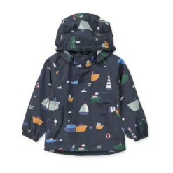 Liewood Softshell Regenbekleidungs-Set Manu „Sailing / Classic navy“