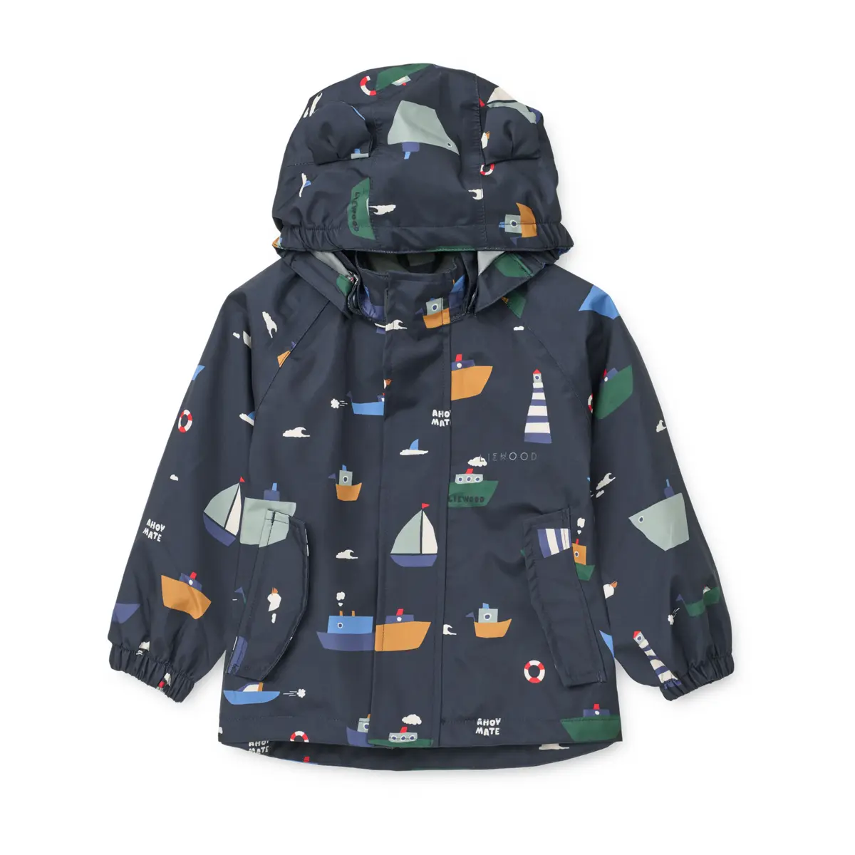 Liewood Softshell Regenbekleidungs-Set Manu „Sailing / Classic navy“