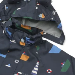 Liewood Softshell Regenbekleidungs-Set Manu „Sailing / Classic navy“