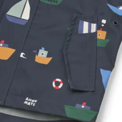 Liewood Softshell Regenbekleidungs-Set Manu „Sailing / Classic navy“