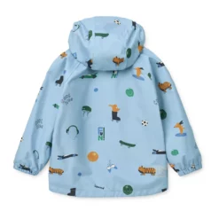 Liewood Softshell Regenbekleidungs-Set Pedia „Fun / Beach blue“