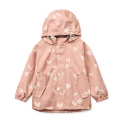 Liewood Softshell Regenbekleidungs-Set Pedia „Sweethearts / Pale tuscany“