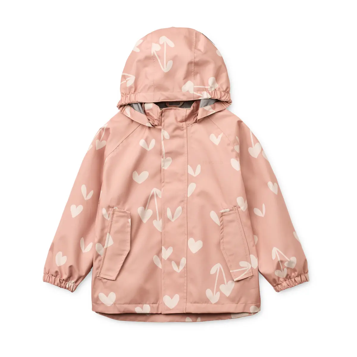 Liewood Softshell Regenbekleidungs-Set Pedia „Sweethearts / Pale tuscany“