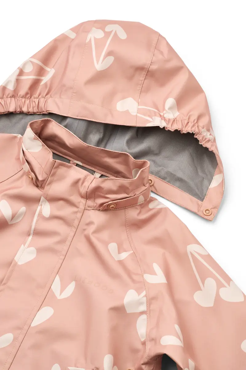 Liewood Softshell Regenbekleidungs-Set Pedia „Sweethearts / Pale tuscany“