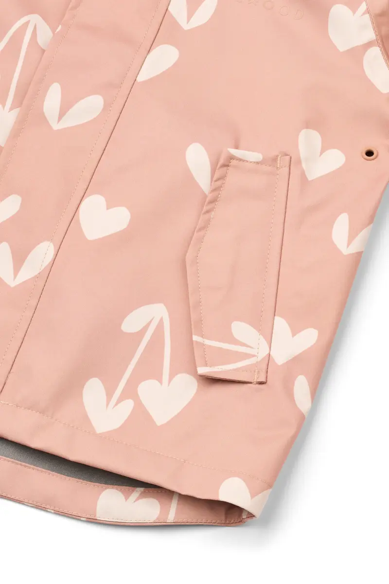 Liewood Softshell Regenbekleidungs-Set Pedia „Sweethearts / Pale tuscany“