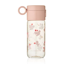 Liewood Tritan-Wasserflasche Clemence „Butterfly / Apple blossom“, 350ml