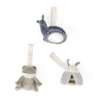 Sebra Aktivitätsspielzeug 3er Set „Frosch, Biene, Schnecke“-3