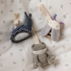 Sebra Aktivitätsspielzeug 3er Set „Frosch, Biene, Schnecke“-3