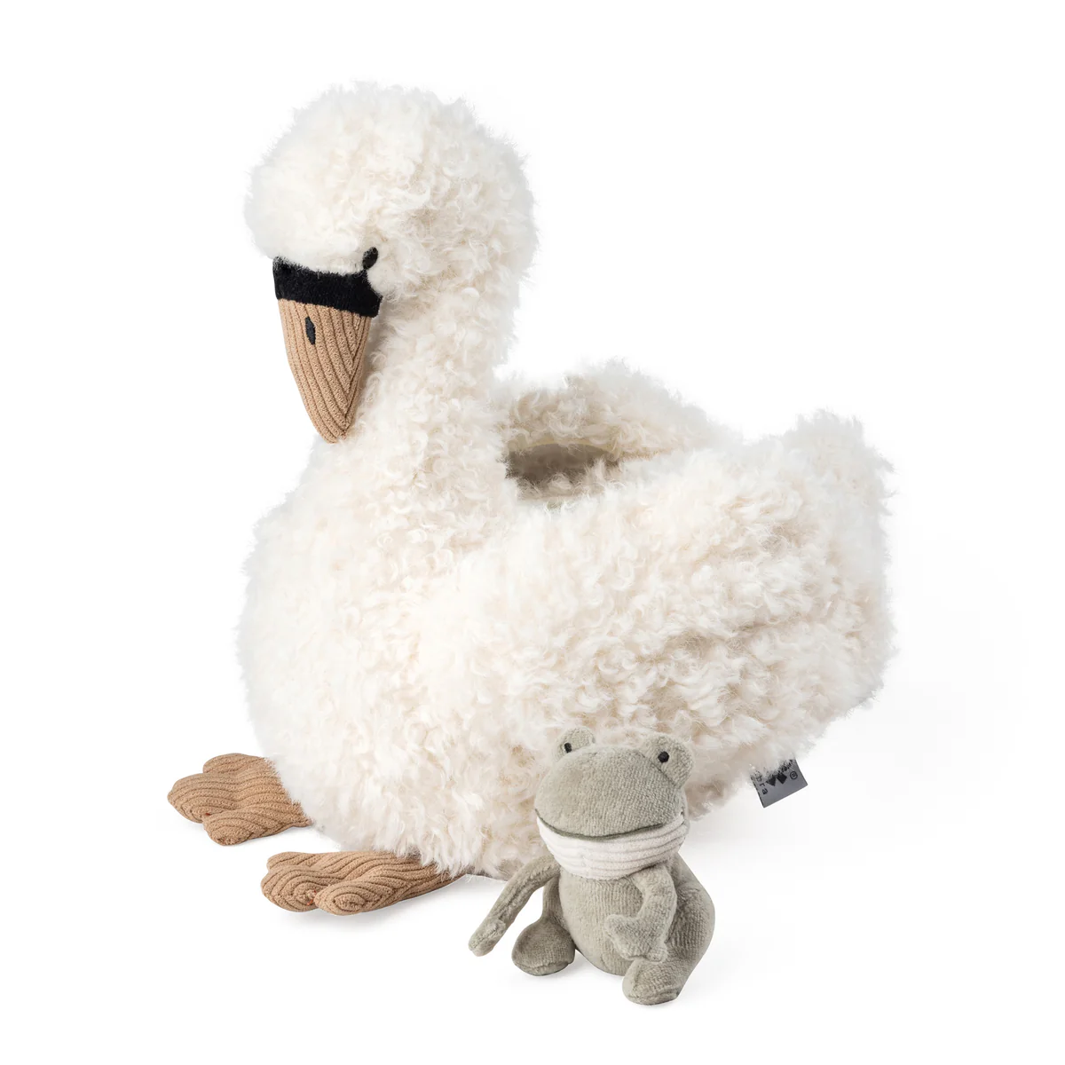 Sebra Aktivitätsspielzeug „Schwan“, H29cm