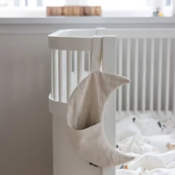 Sebra Bett-Tasche „Mond“, Bio-Baumwolle, H25cm