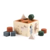 Sebra Formensteckspiel aus Holz „Toes / Builders“