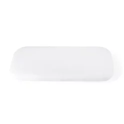 Sebra Jersey-Bettlaken für Beistellbett, weiß, 40 x 85 cm