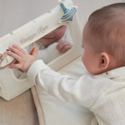 Cam Cam Babyspiegel Tummy Time „Vintage Toys“, OCS