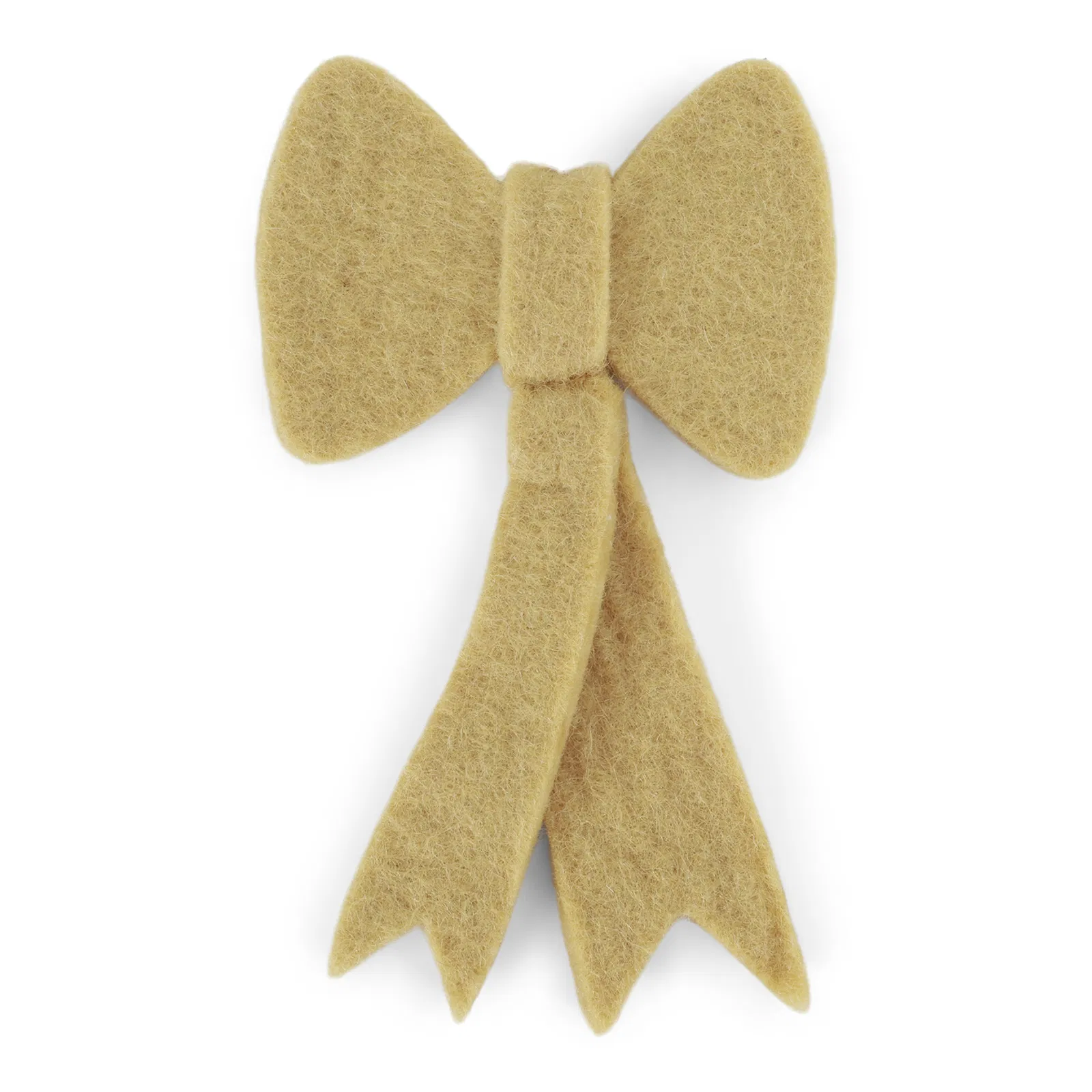 Gry & Sif Filz-Schleife Klein „gelb“ 15x9cm