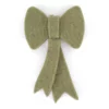 Gry & Sif Filz-Schleife Klein „grün“ 15x9cm