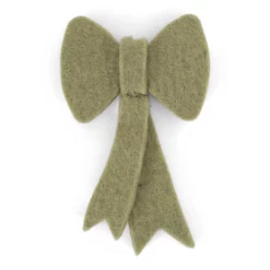 Gry & Sif Filz-Schleife Klein „grün“ 15x9cm