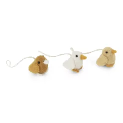 Gry & Sif Filz-Vogel-Set „Kücken“ 3x3cm