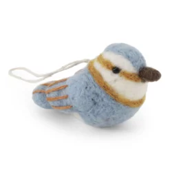 Gry & Sif Filz-Vogel „Zeisig / Blue“ 6cm