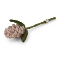 Gry & Sif Filzblumen „Artischockenblüte, weiß“ 17cm