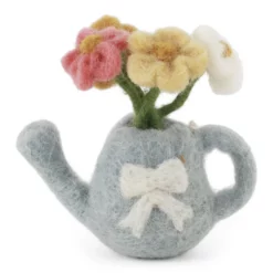 Gry & Sif Filzblumen „Gießkanne mit Blumen“ H7cm