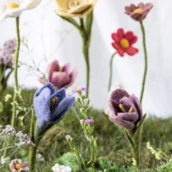 Gry & Sif Filzblumen „Krokus / Light Purple“