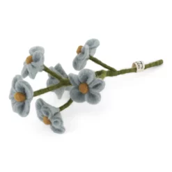 Gry & Sif Filzblumen „Vergissmeinnicht / Light Blue“ 18cm