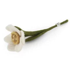 Gry & Sif Osterblumen „Small Daffodil Flower / Narzisse / weiß“ H18cm