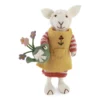 Gry & Sif Schaffamilie „weißes Schaf mit Gießkanne und Blumen“ H27cm