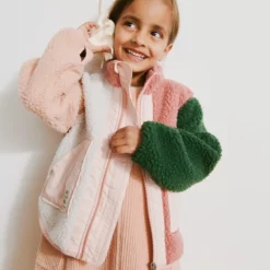 Liewood Fleecejacke Noam „Dusty rose multi mix“