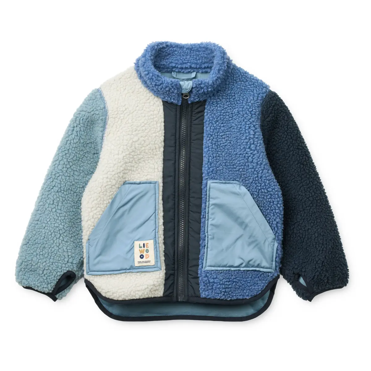 Liewood Fleecejacke Noam „Riverside multi mix“, Sherpa Jacke