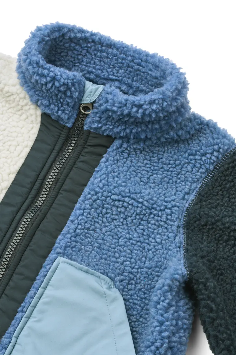 Liewood Fleecejacke Noam „Riverside multi mix“, Sherpa Jacke