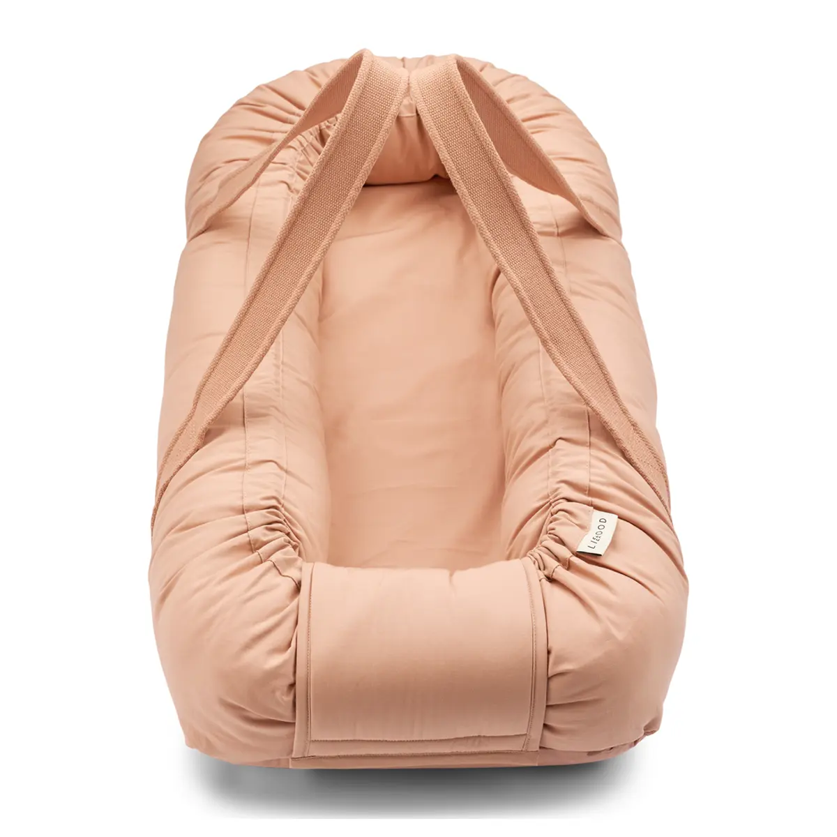 Liewood Gro Babylift : Babynest „Pale tuscany“, Bio-Baumwolle