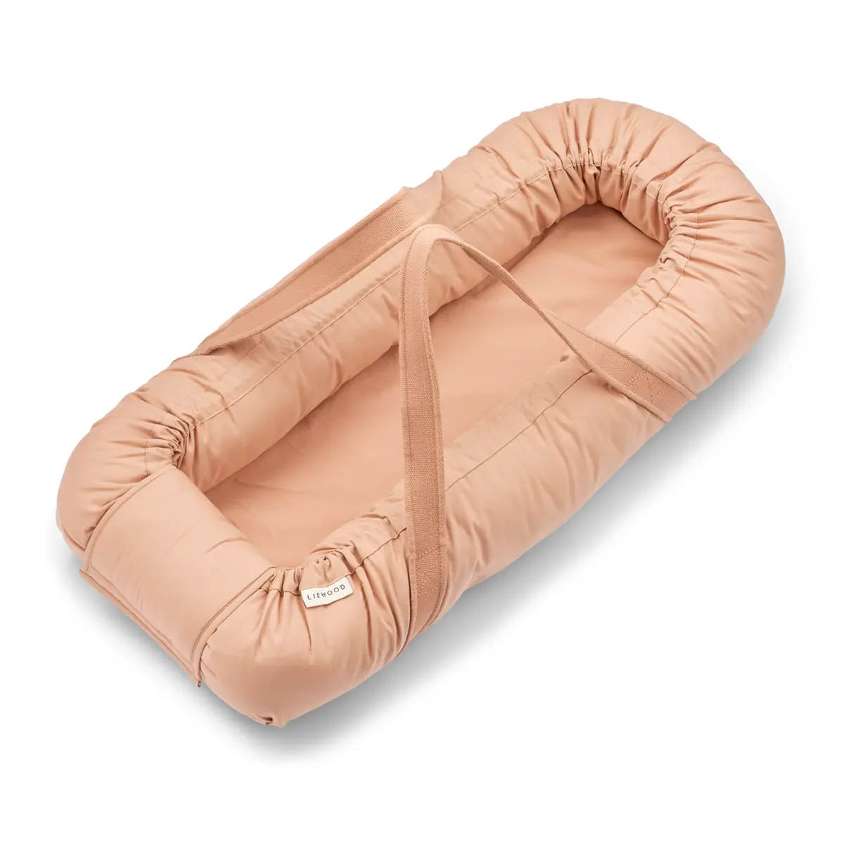 Liewood Gro Babylift : Babynest „Pale tuscany“, Bio-Baumwolle